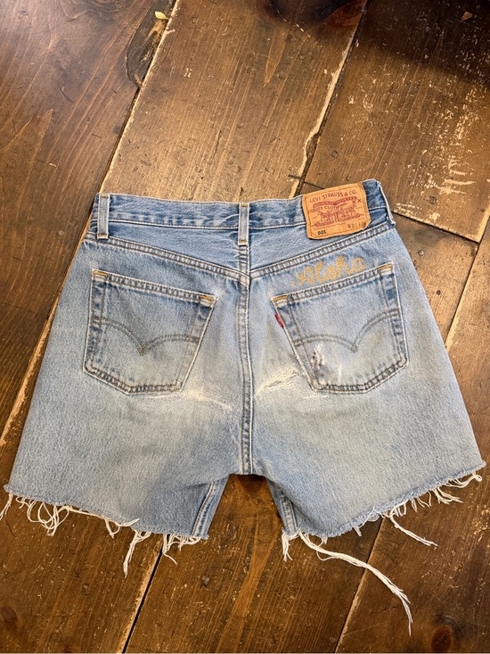 Levi's Pants - Levi's Light Blue Denim Cutoff Jean Shorts
